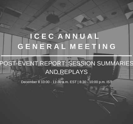 ICEC AGM 2021 Post-Event Report